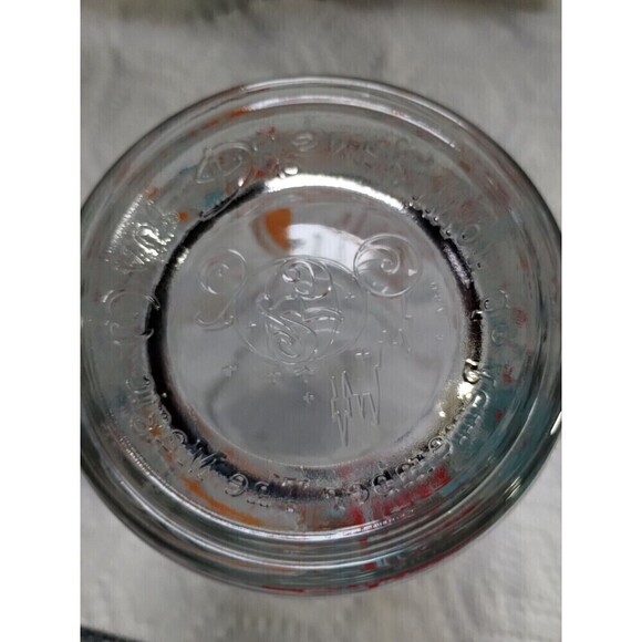 Walt Disney World 25th Anniversary Remember The Magic Glass with Luminaire - Picture 9 of 9